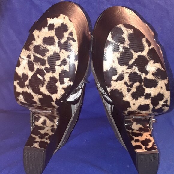 Spiked Decor Stiletto Heeled Gladiator Sandals - Picture 3 of 6